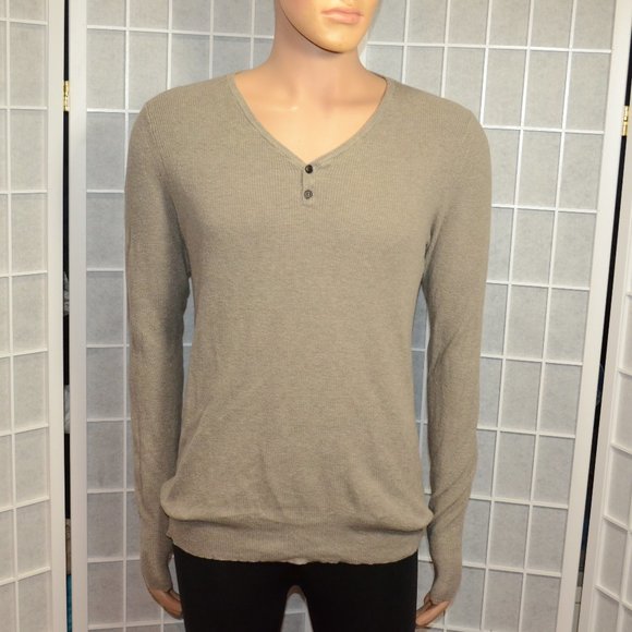 All Saints Sweaters Mens All Saints Vice Scoop Sweater Large Poshmark